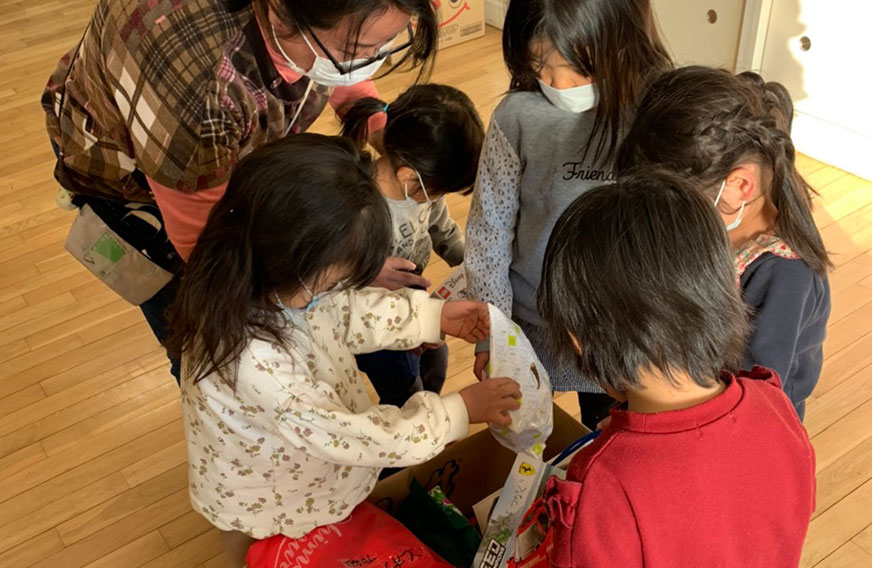 Grade 12 Students Visit the Local Orphanage