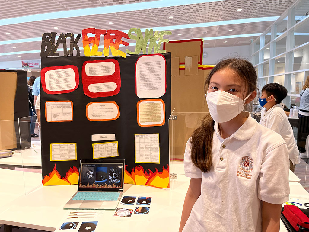 Invitation to Saint Maur International School MS Science Fair