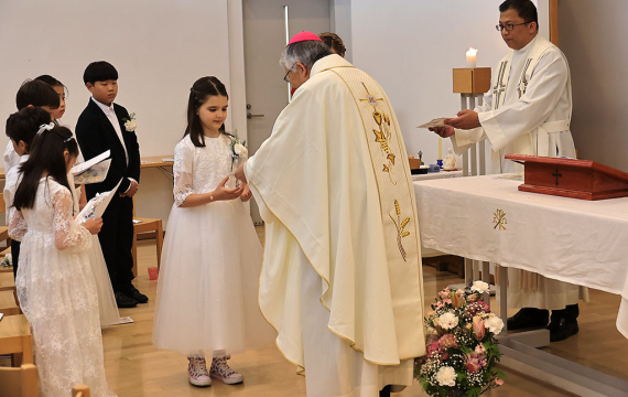 First Holy Communion at Saint Maur International School